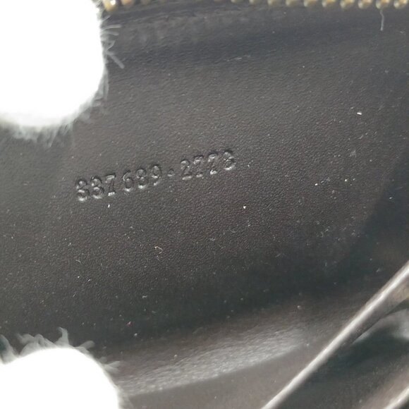 Authentic Gucci Coin Case Diamante Studded Wallet Brown Leather mn197-021726 - Picture 9 of 9